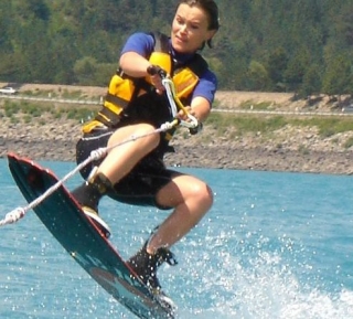 Wakeboard figure
